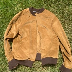 American apparel tan corduroy jacket